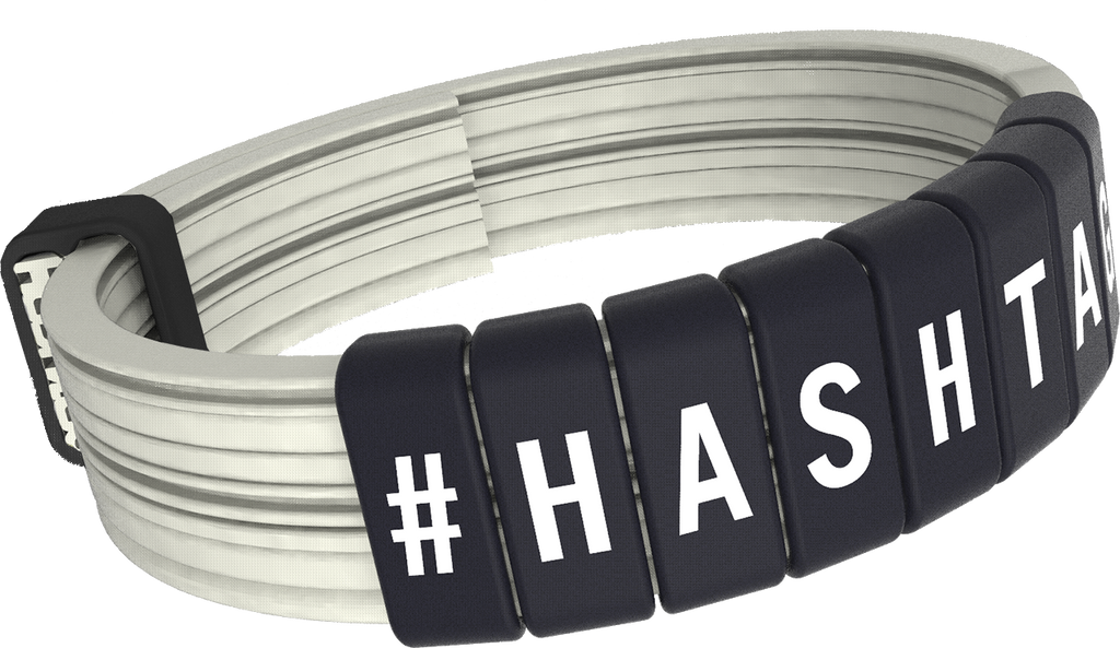 personalized black ivory bracelet