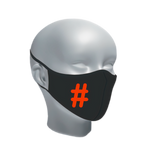 4 Pack Hashtag Face Mask