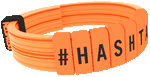 customizable neon bracelet