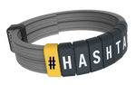 personalized gray-racing bracelet