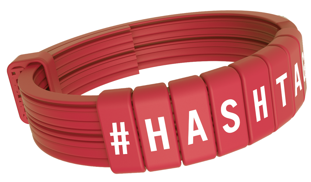 personalized red bracelet